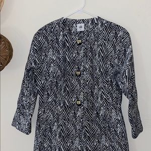 Black and White coat